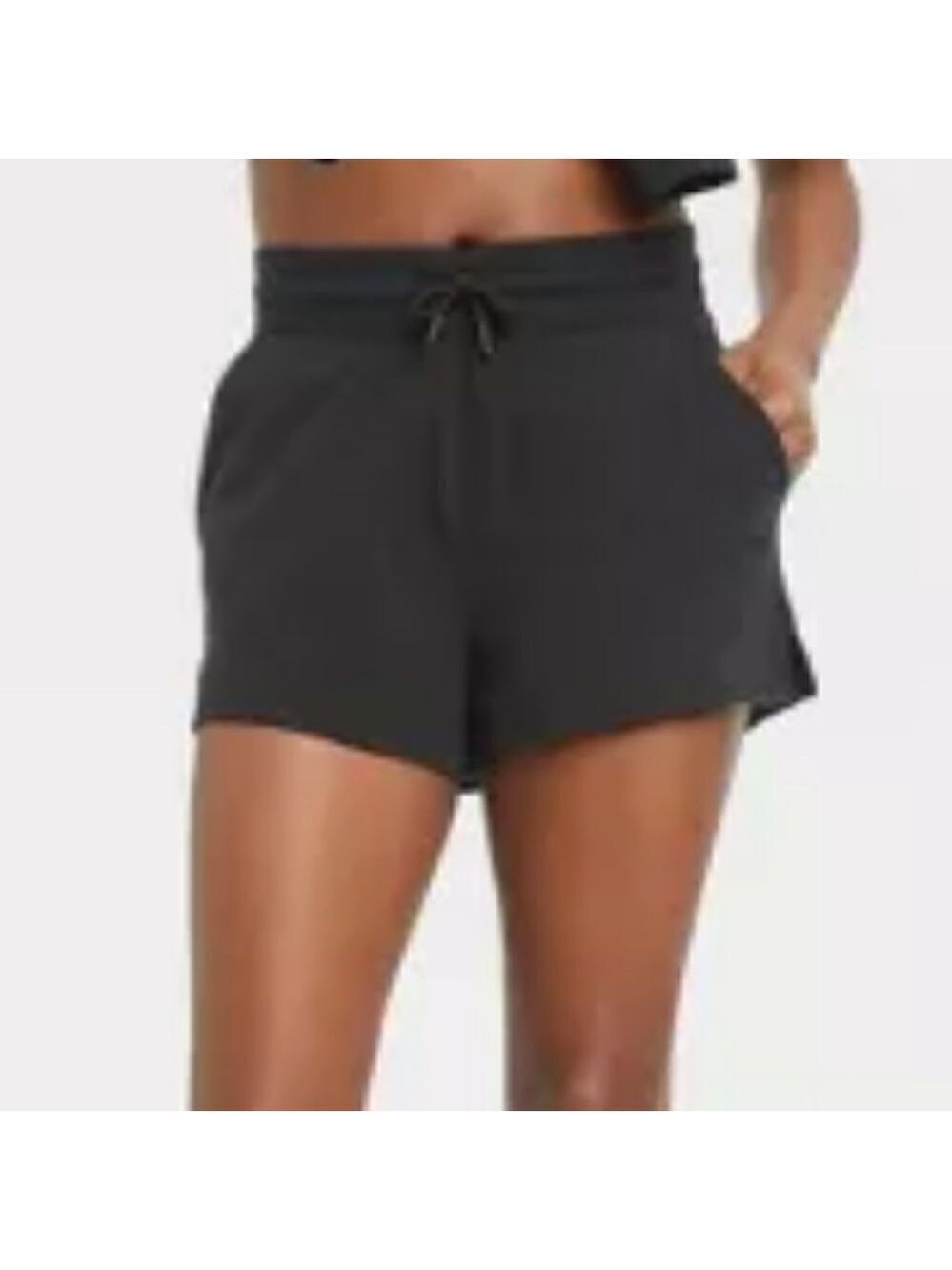 NWT Women's French Terry Shorts 3.5" - All in Motion  Color Slate   Size XXL - Picture 4 of 11